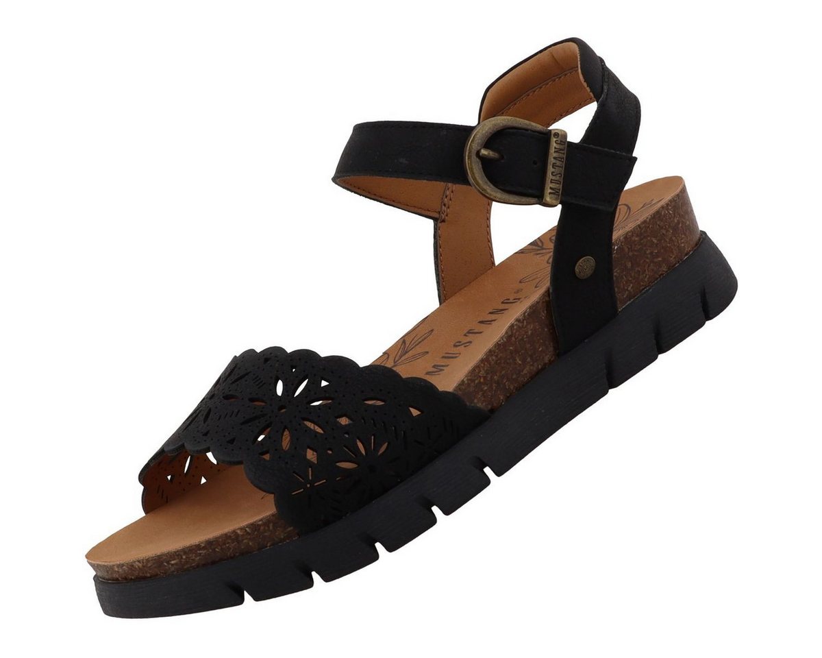 mustang shoes 26M0422002-black Sandale