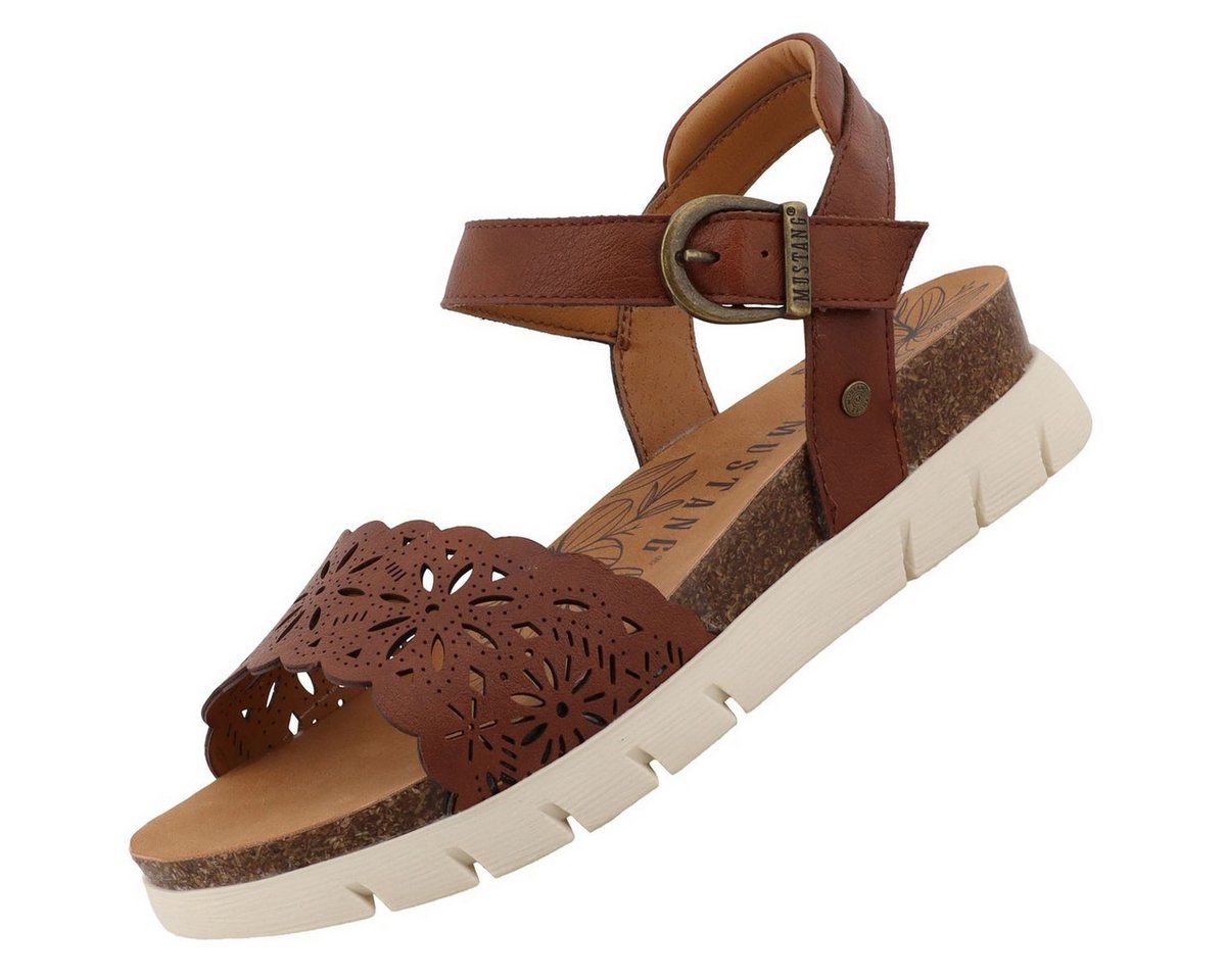 mustang shoes 26M0422002-brown Sandale