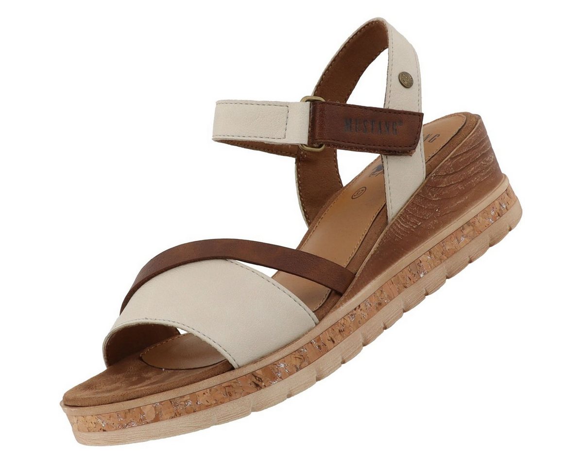 mustang shoes 26M0432004-ivory Sandale