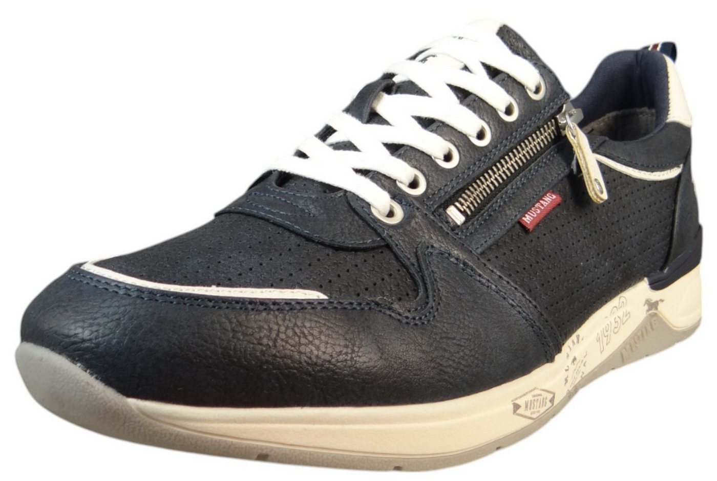 mustang shoes 4164305 820 Navy Sneaker