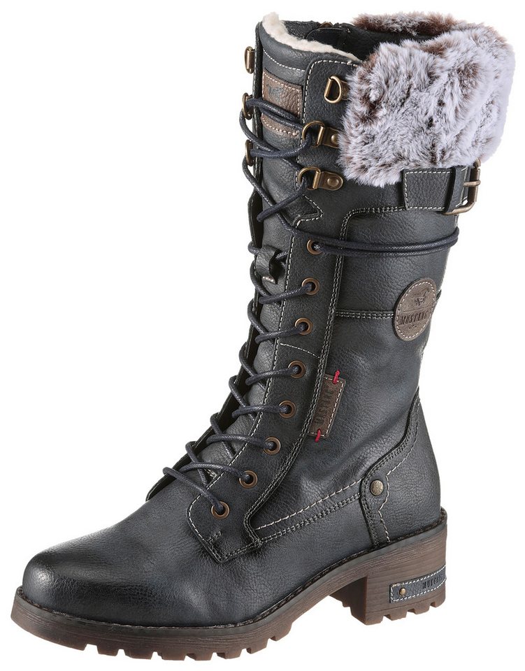 mustang shoes Haukea Winterstiefel Snowboots, Winterstiefel mit TEX-Membrane