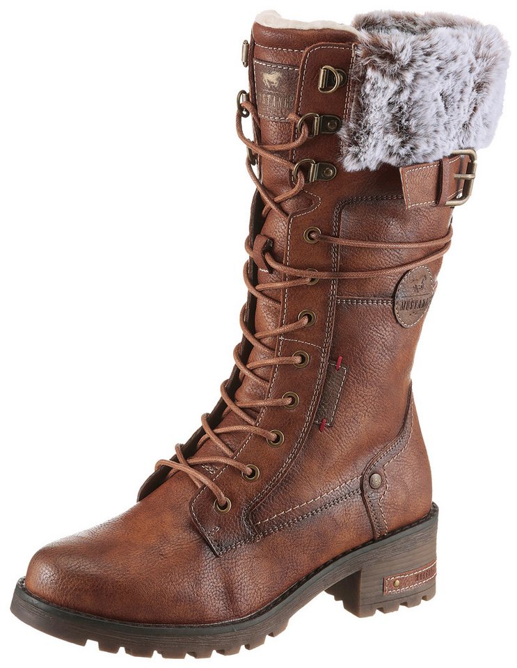 mustang shoes Haukea Winterstiefel Snowboots, Winterstiefel mit TEX-Membrane
