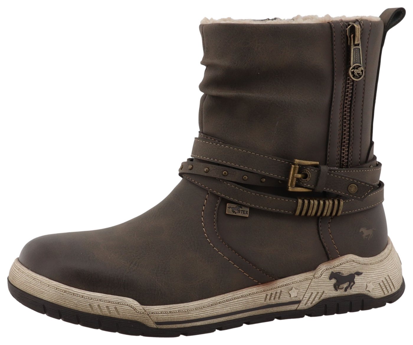 mustang shoes Ihana Winterboots Sneaker, Boots mit Reißverschluss