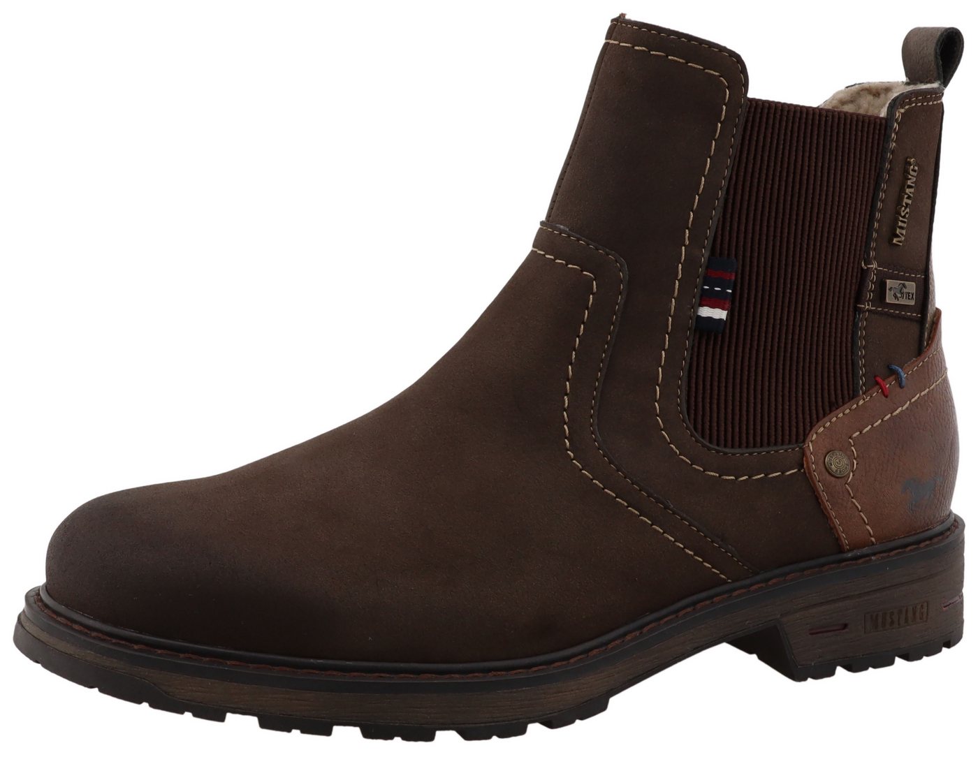 mustang shoes Marian Chelseaboots Stiefelette, Boots mit Warmfutter