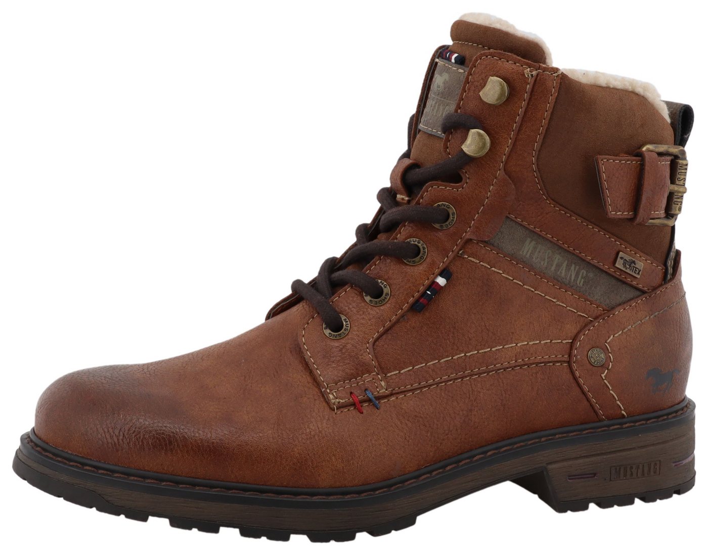 mustang shoes Marian Winterstiefelette Stiefelette, Boots mit praktischem Innenreißverschluss