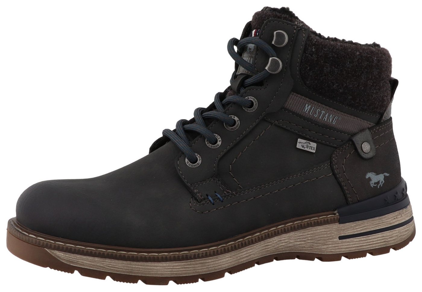 mustang shoes Maril Winterboots Workerboots, Schnürboots mit TEX-Ausstattung