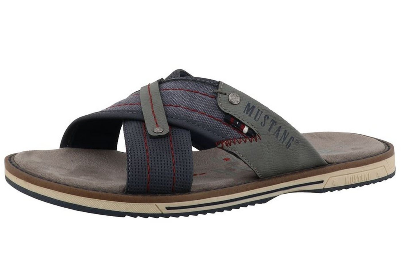 mustang shoes Pantolette (blau)