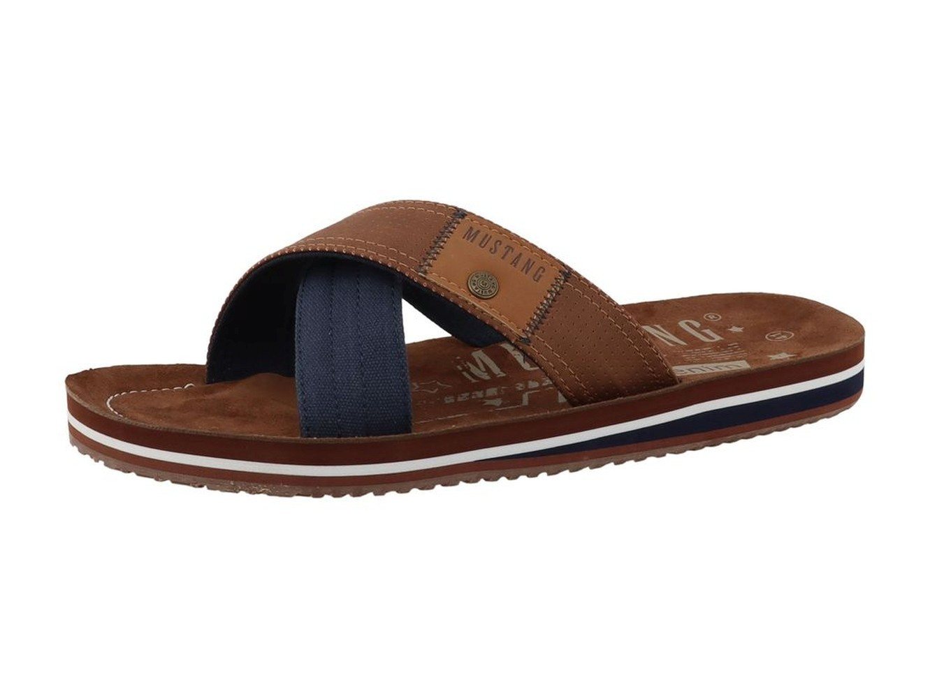 mustang shoes Pantolette (braun)