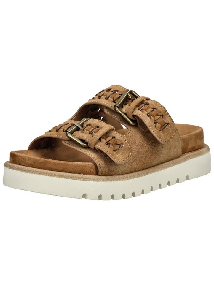mustang shoes Pantoletten Lederimitat/Textil Pantolette