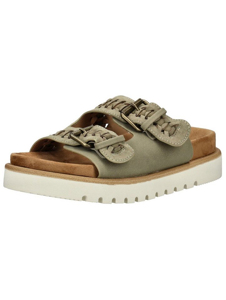 mustang shoes Pantoletten Lederimitat/Textil Pantolette