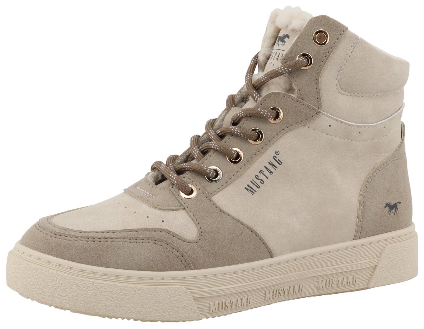 mustang shoes Rhonda Winterboots High Top Sneaker, Winterboots mit Warmfutter