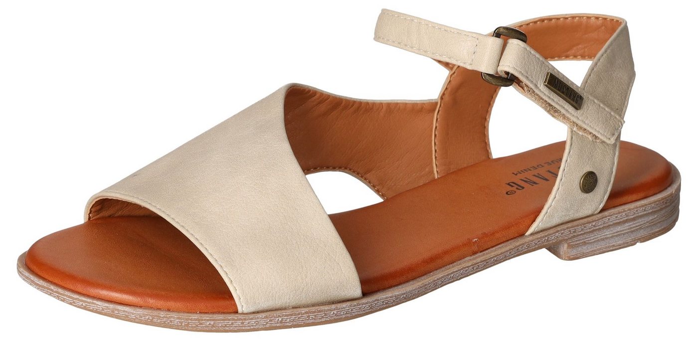 mustang shoes Sandale, Sommerschuh, Sandalette, Riemchensandale in asymmetrischer Form