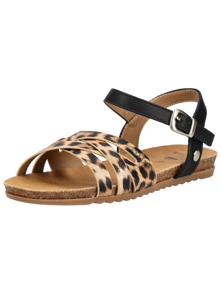 mustang shoes Sandalen Lederimitat Riemchensandale