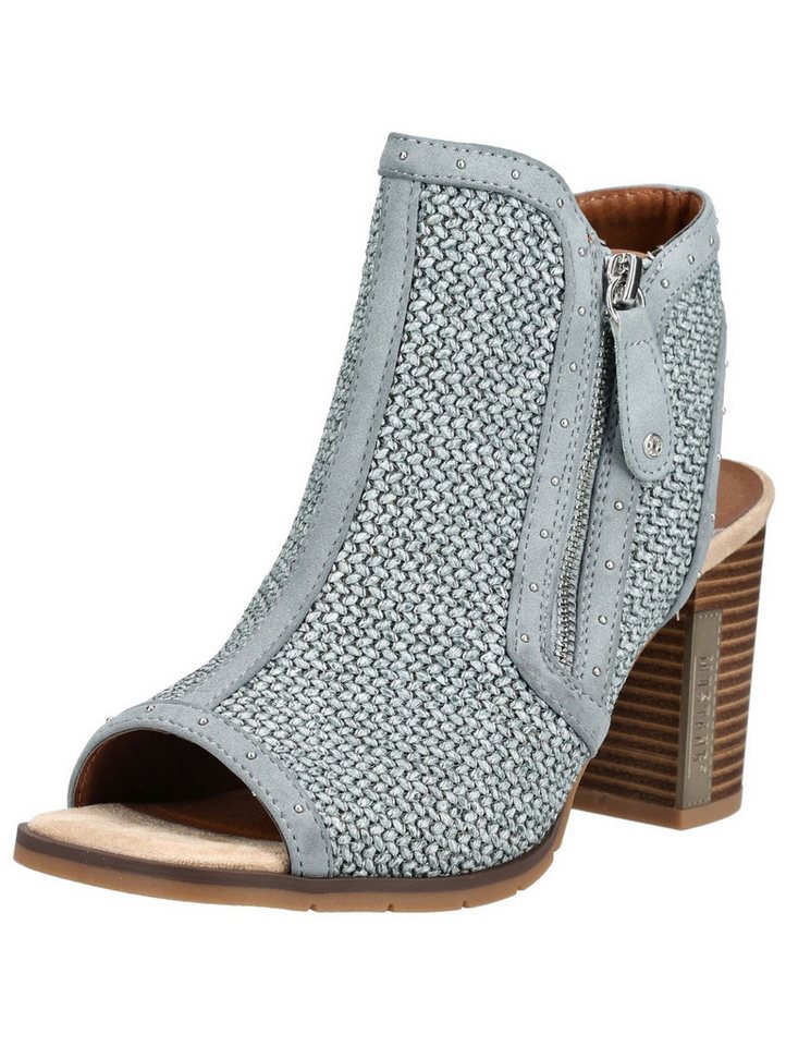 mustang shoes Sandalen Lederimitat/Textil High-Heel-Sandalette