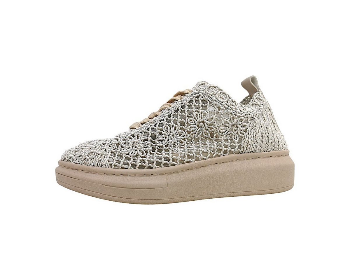 mustang shoes Schnürer Schnürschuh (beige)