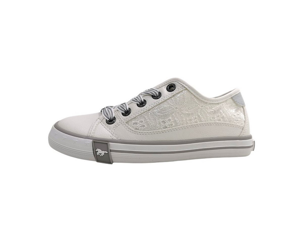 mustang shoes Schnürer Schnürschuh (weiß)