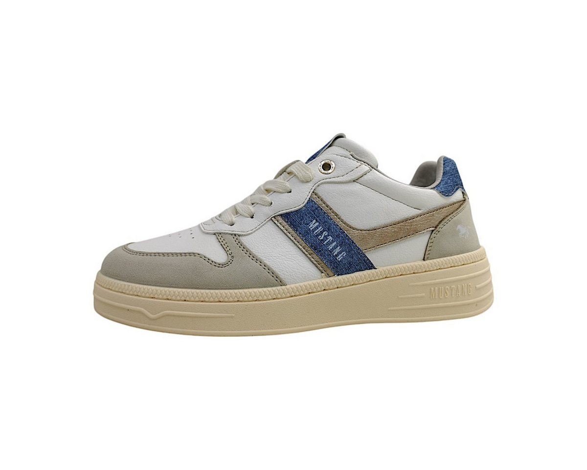 mustang shoes Schnürer Schnürschuh (weiß)
