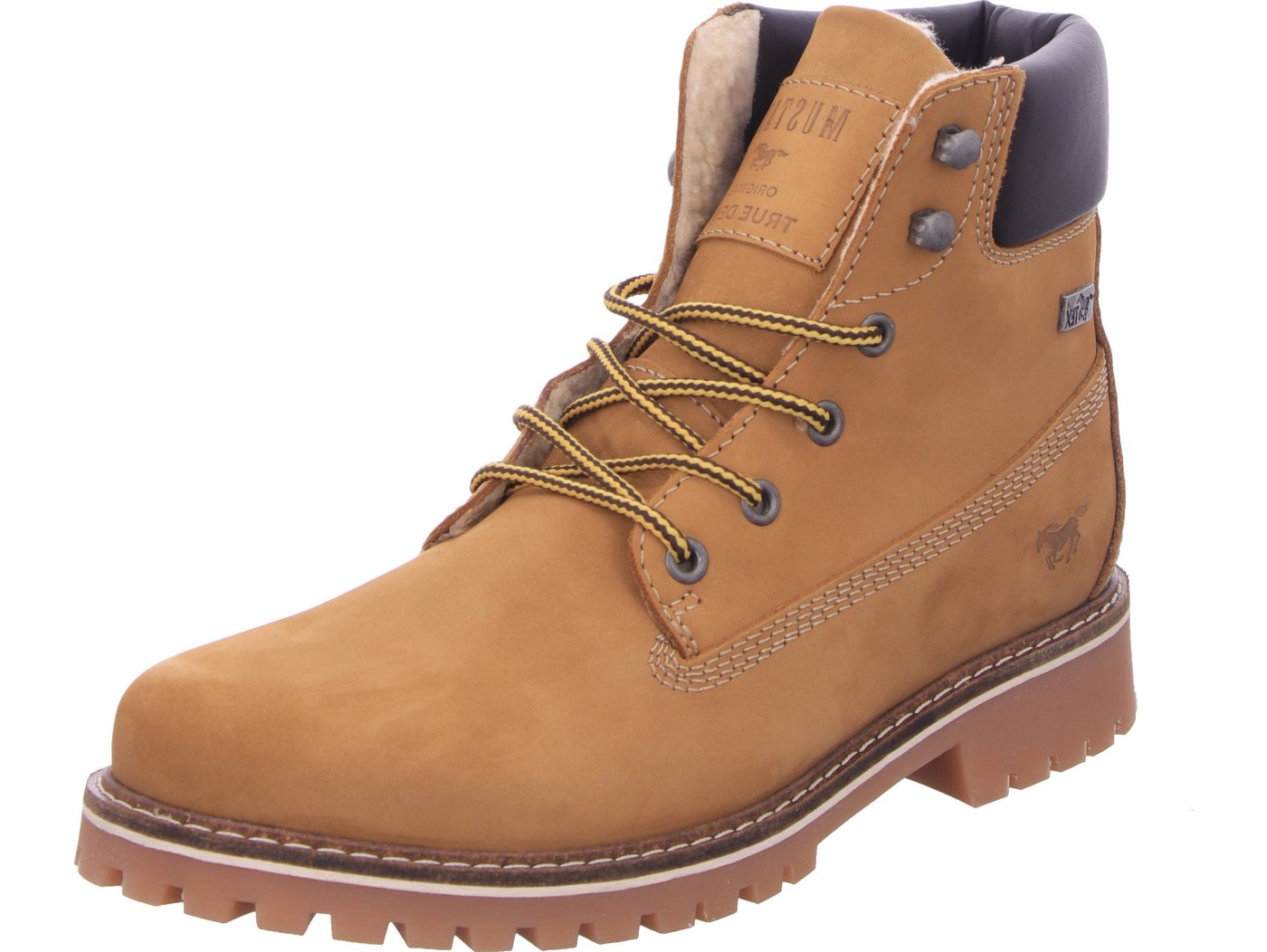 mustang shoes Schnürstiefel mit TEX-Membran