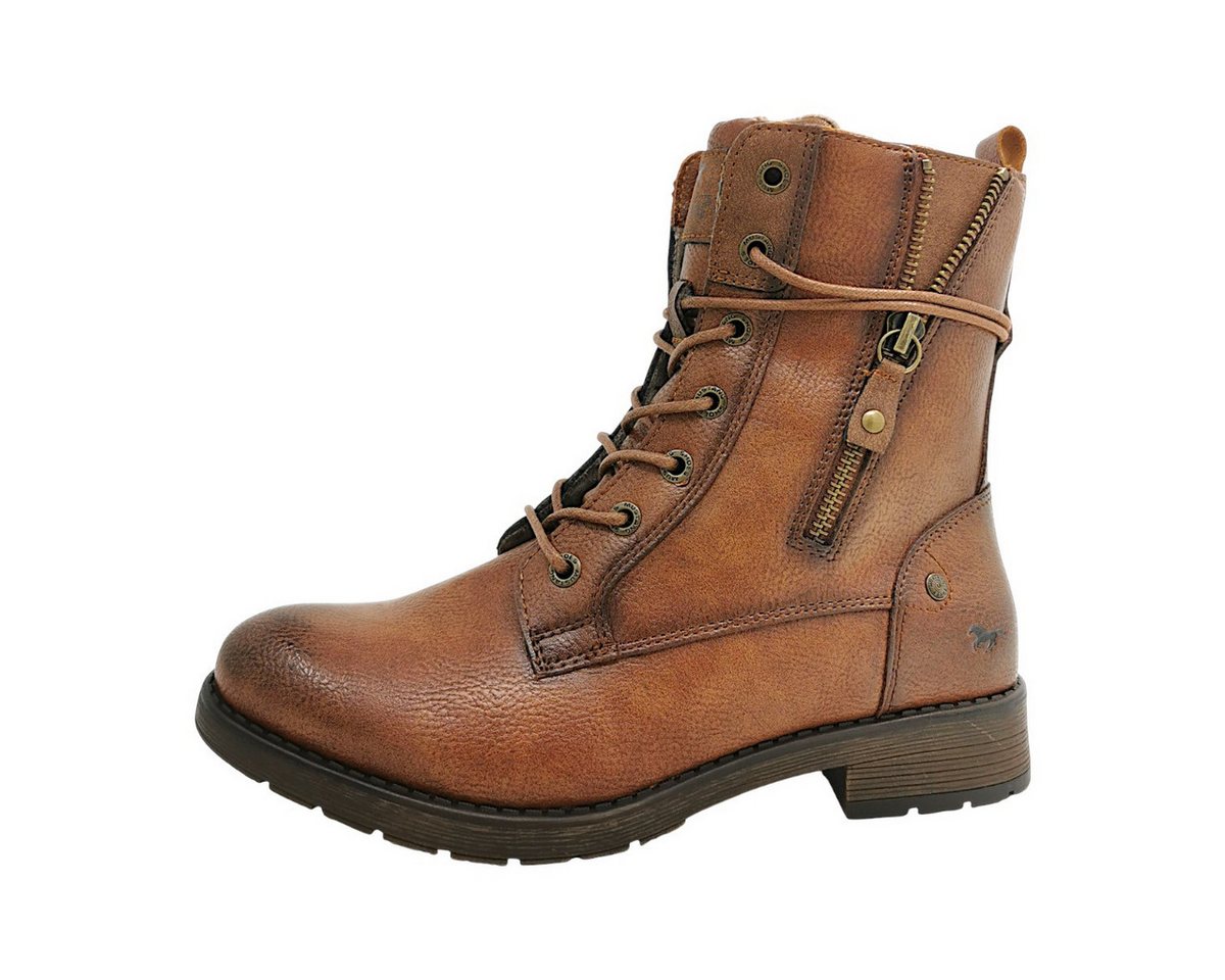 mustang shoes Schnürstiefel Schnürstiefelette (braun)