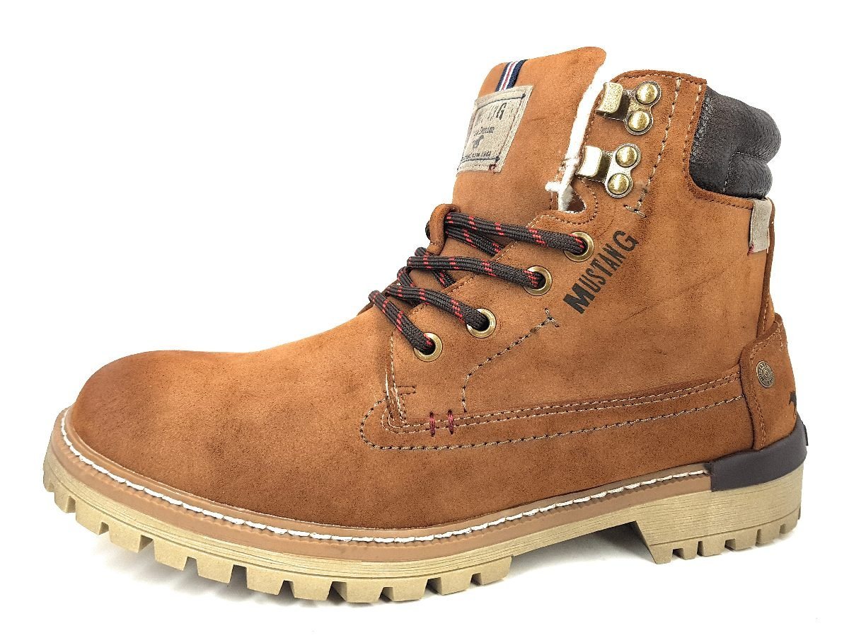 mustang shoes Schnürstiefel Schnürstiefelette (braun)