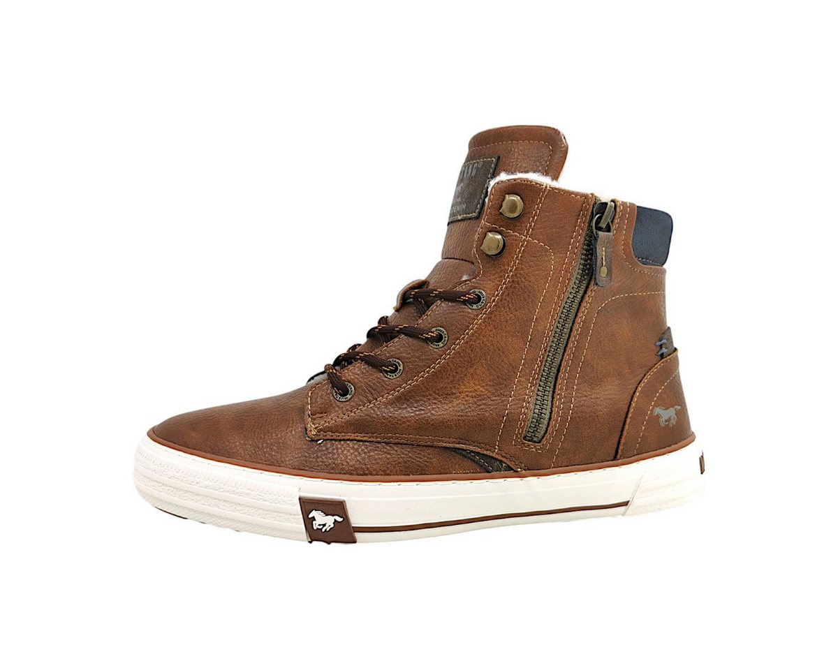 mustang shoes Schnürstiefel Schnürstiefelette (braun)