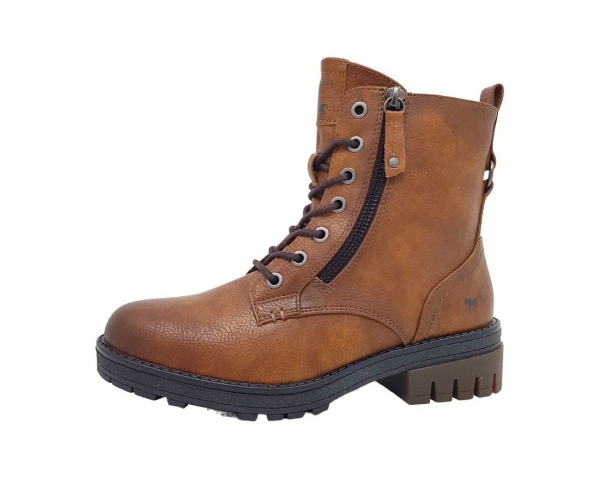 mustang shoes Schnürstiefel Schnürstiefelette (braun)