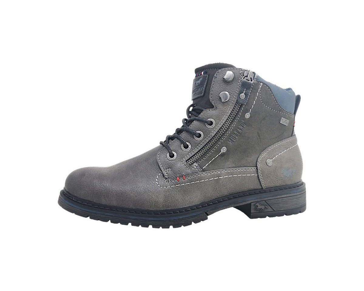 mustang shoes Schnürstiefel Schnürstiefelette (grau)