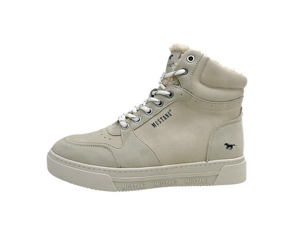 mustang shoes Schnürstiefel Schnürstiefelette (weiß)