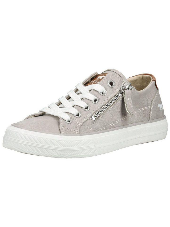 mustang shoes Sneaker Lederimitat Sneaker (grau)