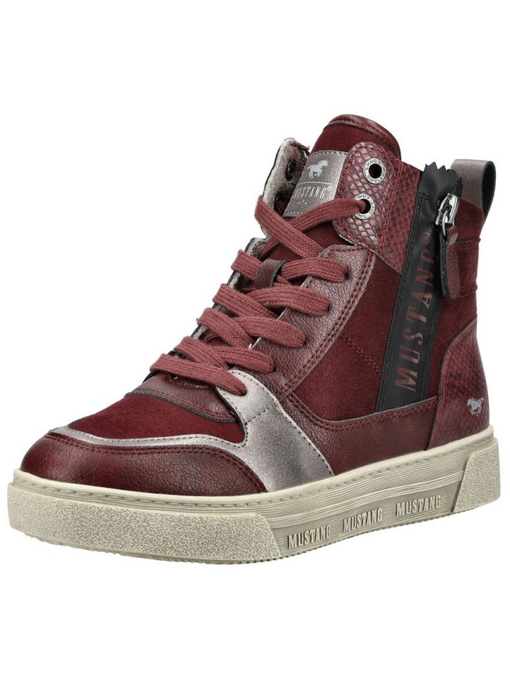 mustang shoes Sneaker Lederimitat Sneaker (rot)