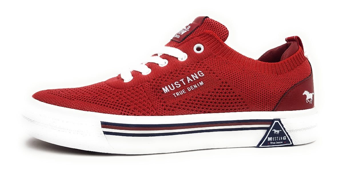 mustang shoes Sneaker Schnürschuh (rot)