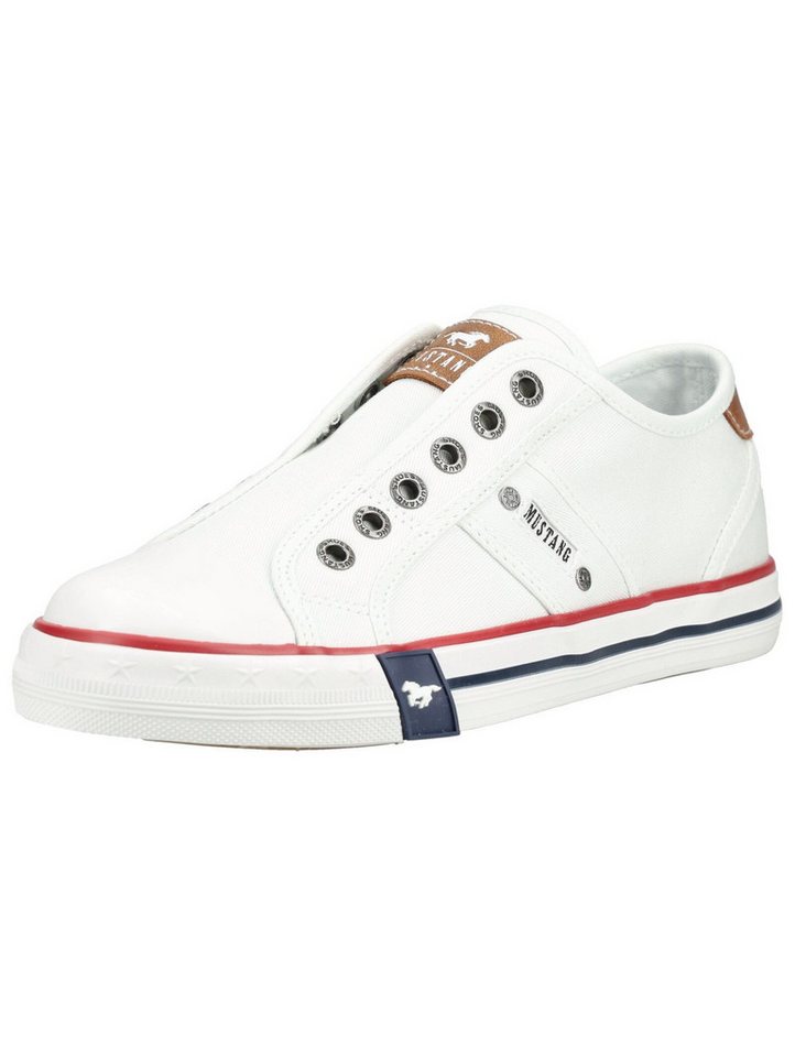 mustang shoes Sneaker Textil Sneaker (weiß)