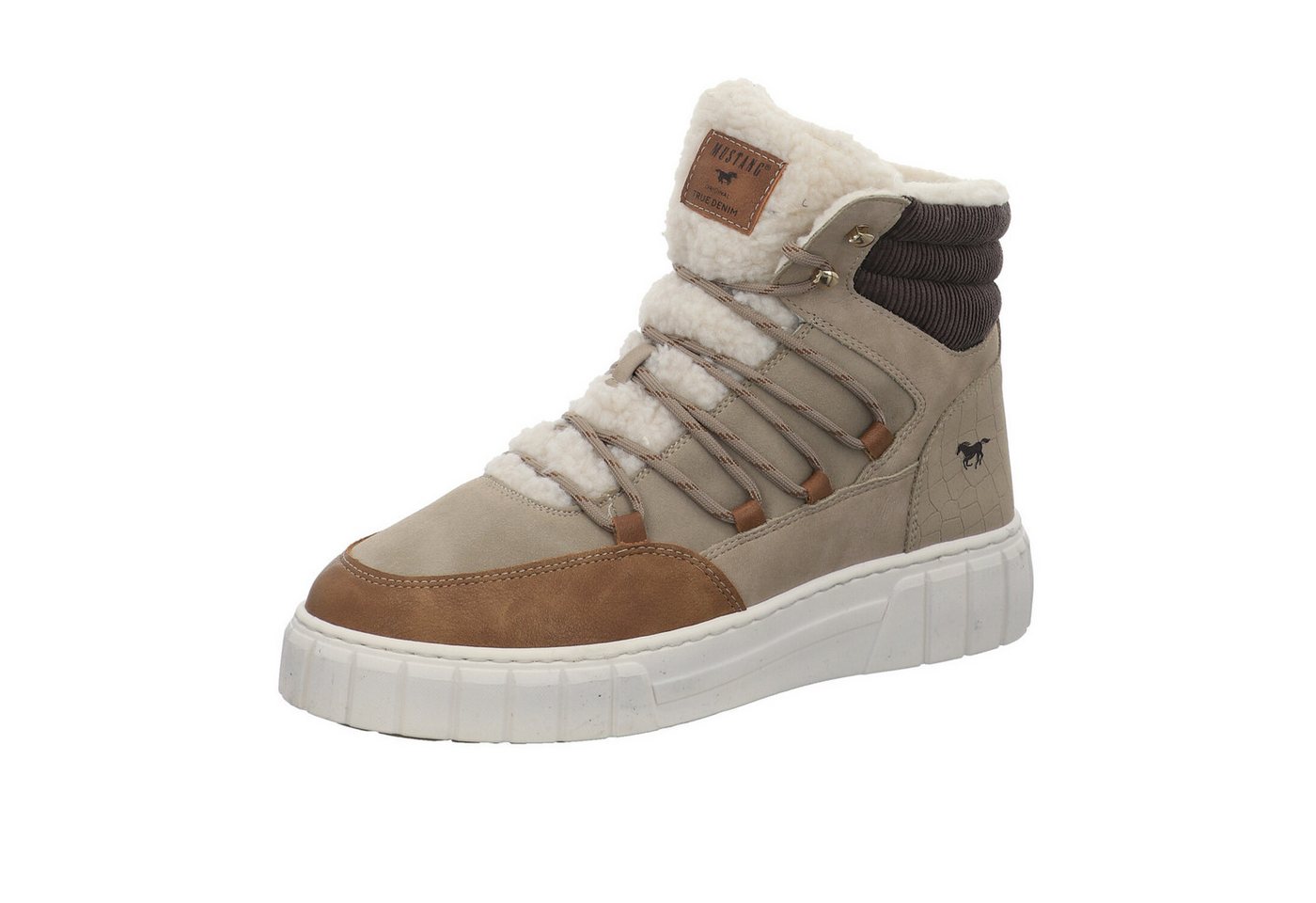 mustang shoes Stiefelette (grau)