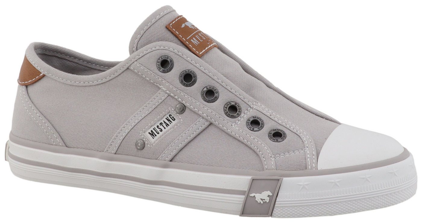 mustang shoes Winona Slip-On Sneaker Slipper, Halbschuh mit modischen Kontrastnähten