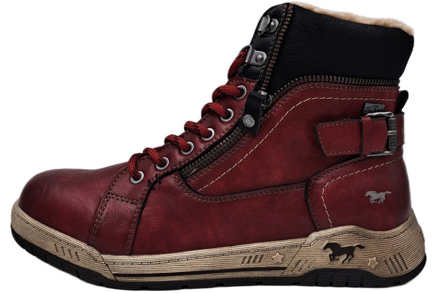 mustang shoes Winterboots (rot)