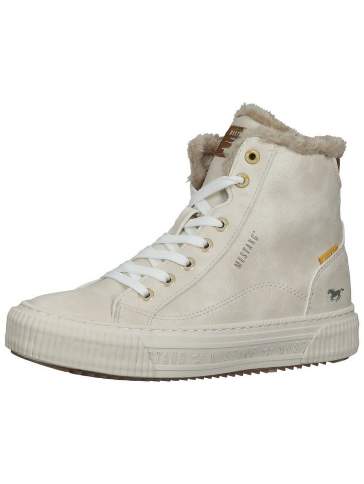 mustang Sneaker Lederimitat . Sneaker (weiß)