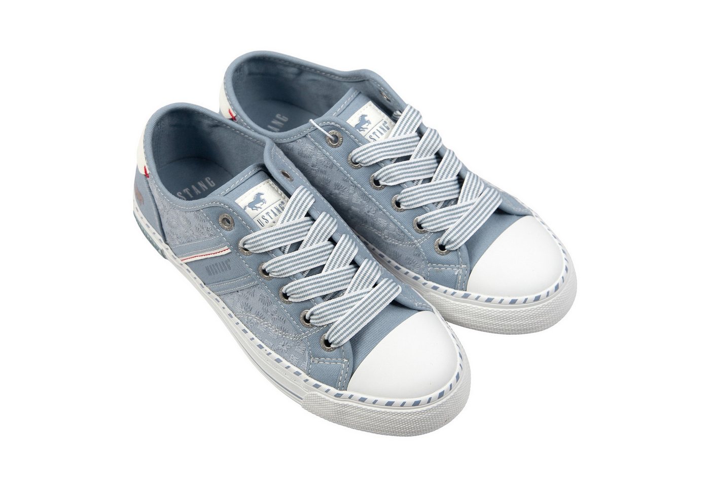 mustang Sneaker Sneaker mit Markendetails (jeans)