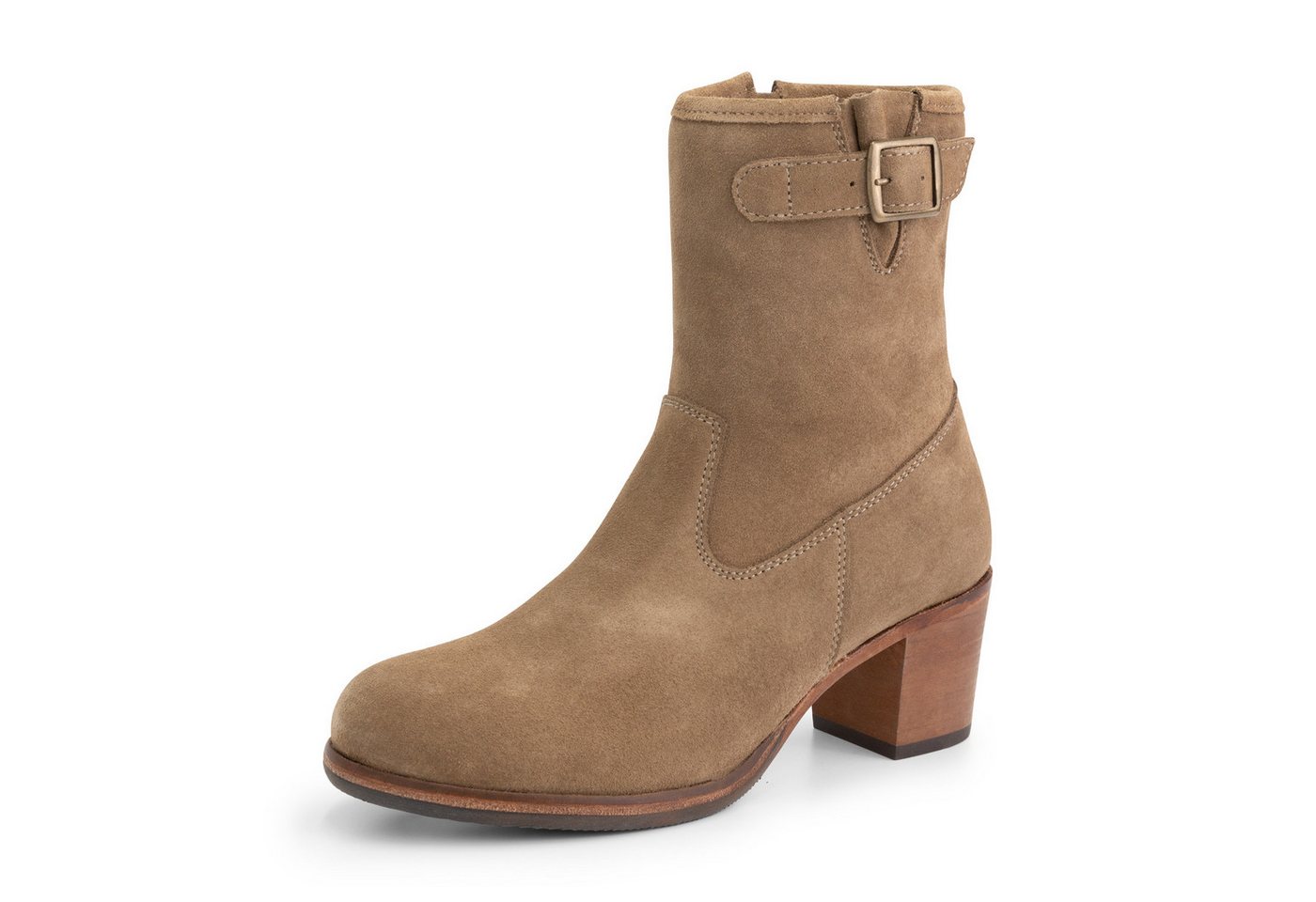 Mysa Poppy Suede Stiefelette (1 Paar) Echtes Leder