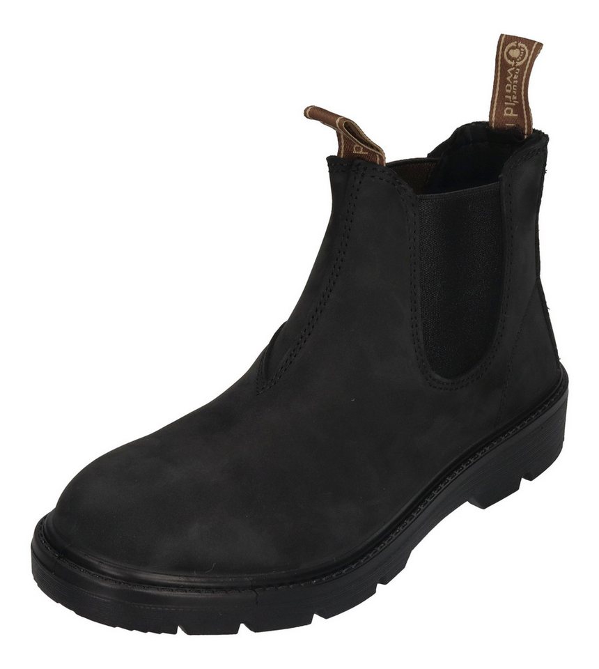 Natural World Kara 9080 Chelseaboots Negro
