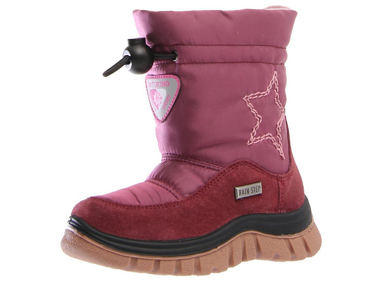 naturino FUJI Kinder Lederstiefel Stiefel