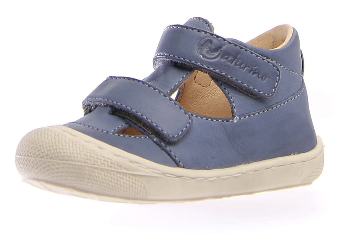 naturino PUFFY BONE Sandale Lauflernschuh mit Klettverschluss, Größenschablone zum Download