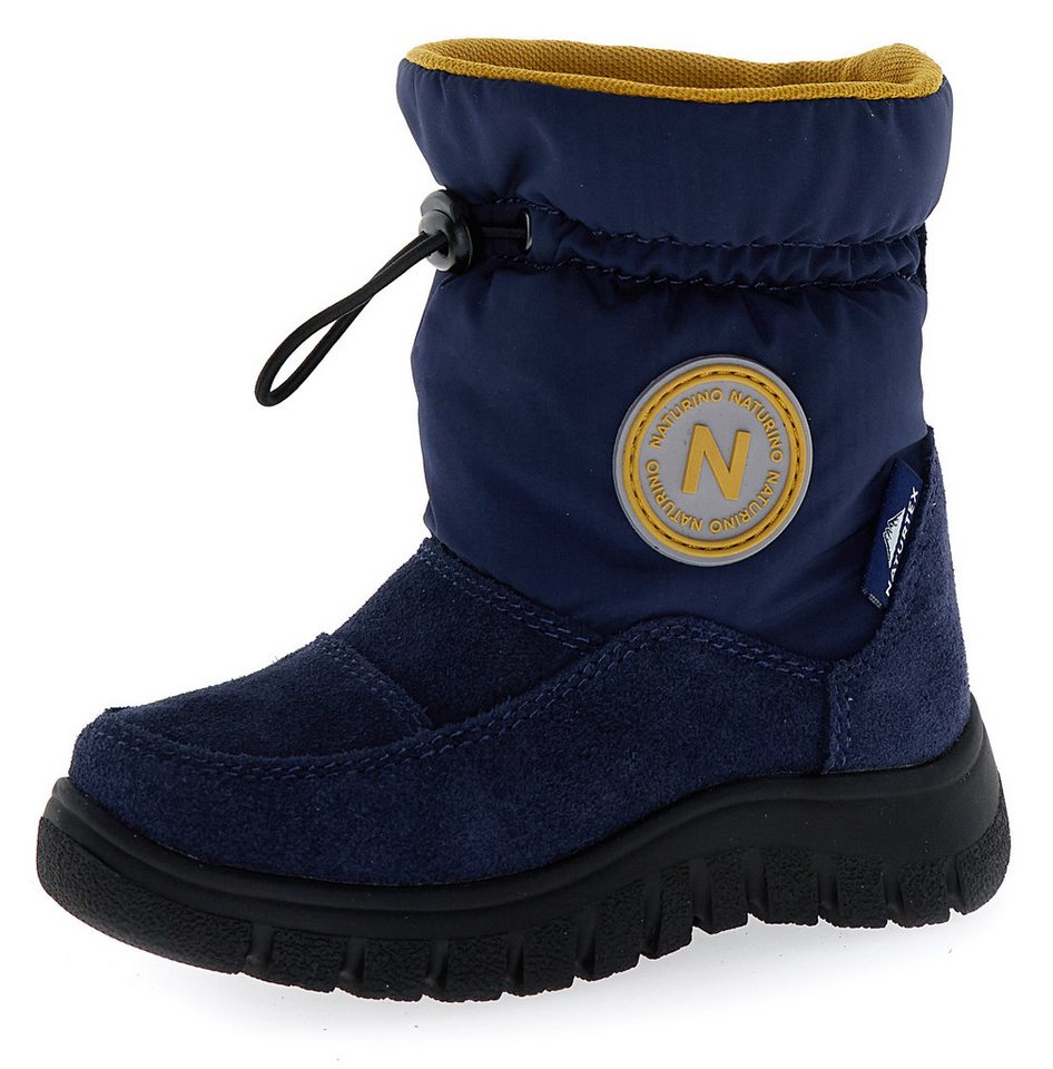 naturino VARNA 2 WP Winterstiefel Snowboots, Winterschuh mit Wollfutter, Größenschablone zum Download (blau)
