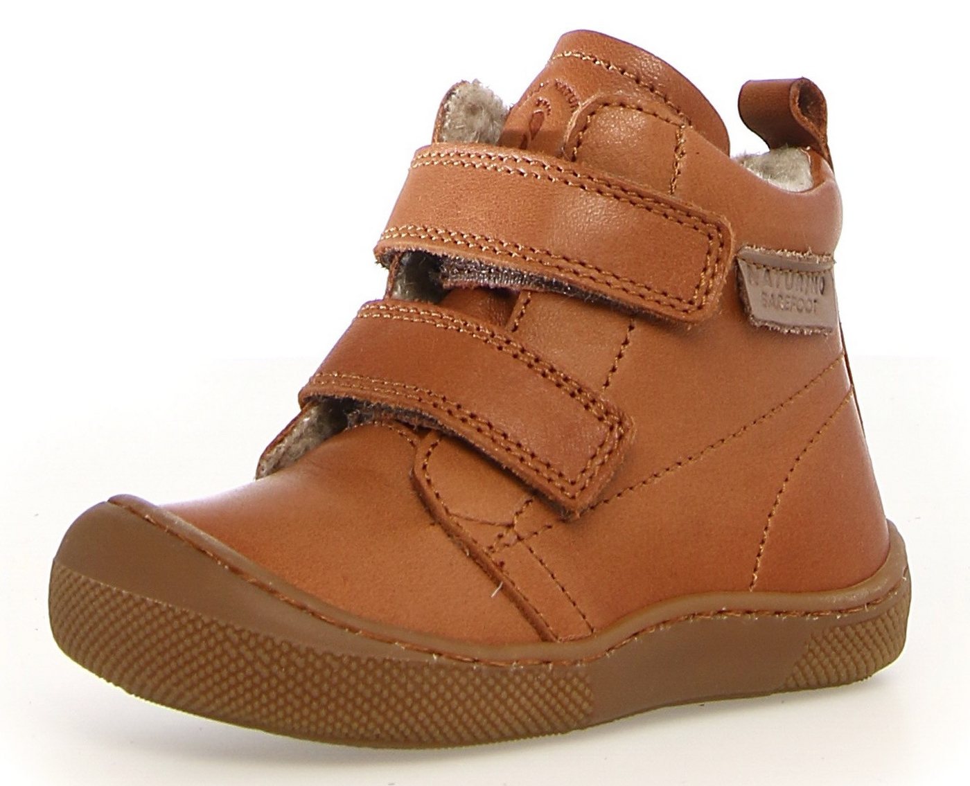 naturino WIGGHI VL Lauflernschuh Barfußschuh mit Warmfutter, Größenschablone zum Download