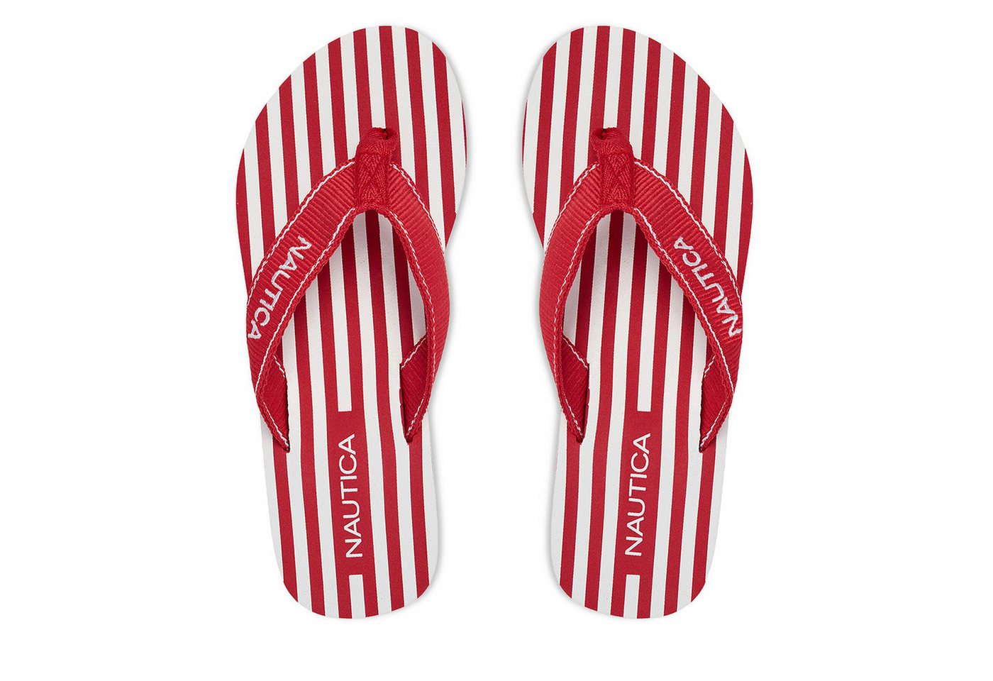 Nautica Damen-Flip-Flops Rot Badepantolette