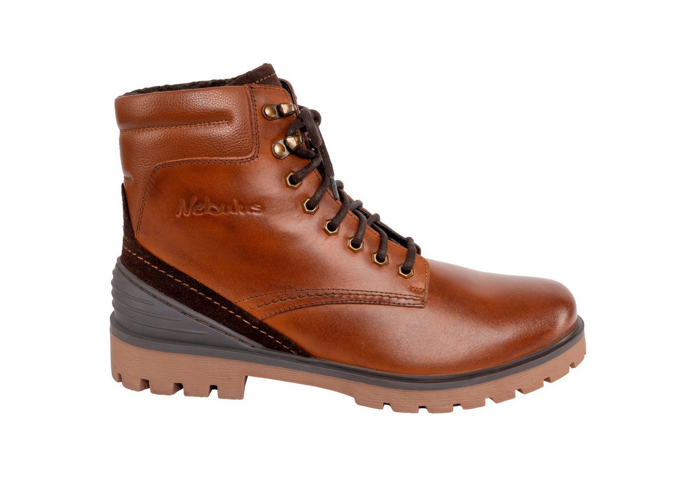 Nebulus NORDAS, P6030 - Herren, hellbraun, 43 Winterstiefel