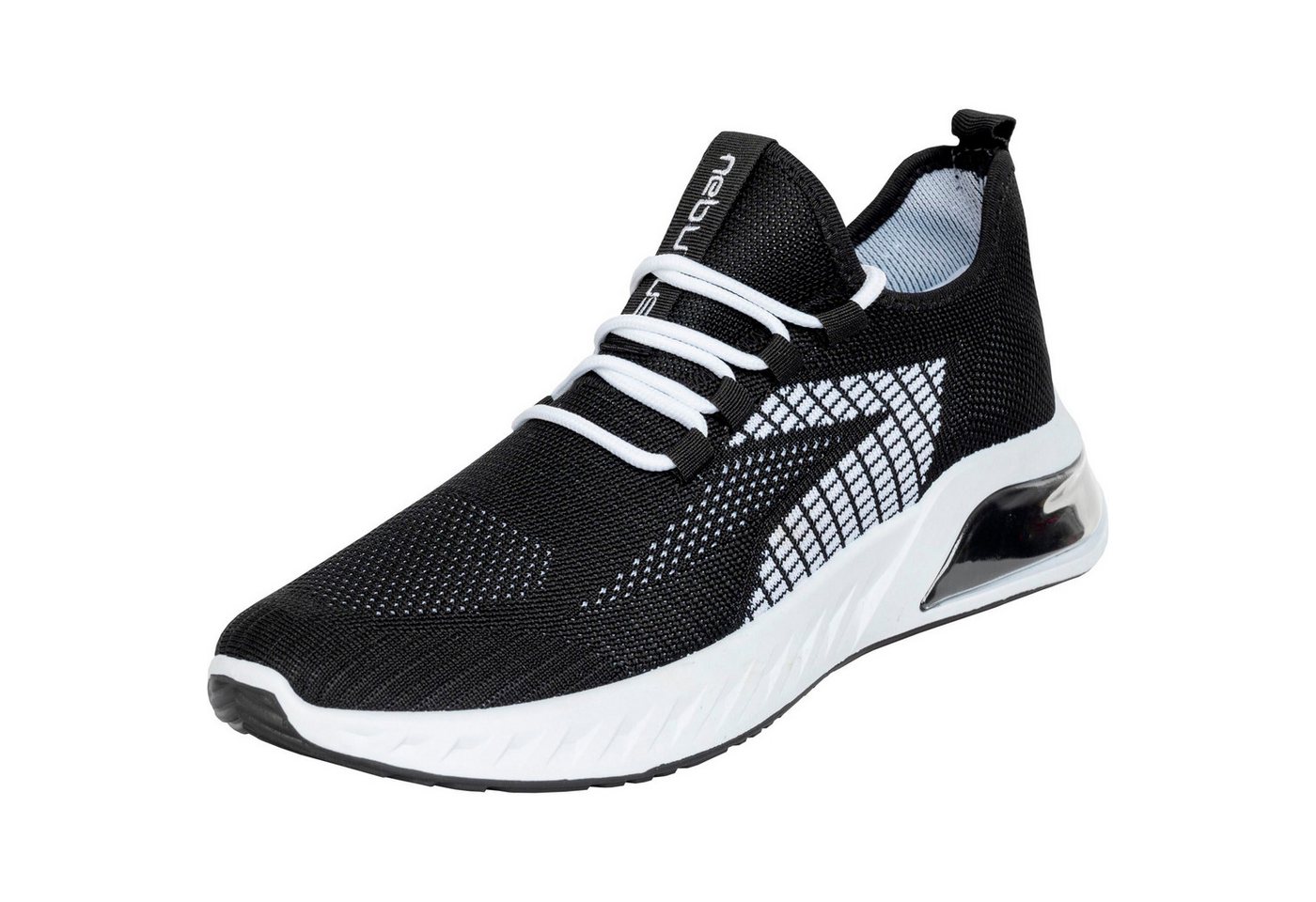 Nebulus ROYAL, P6047 - Herren, schwarz-weiß, 45 Sneaker