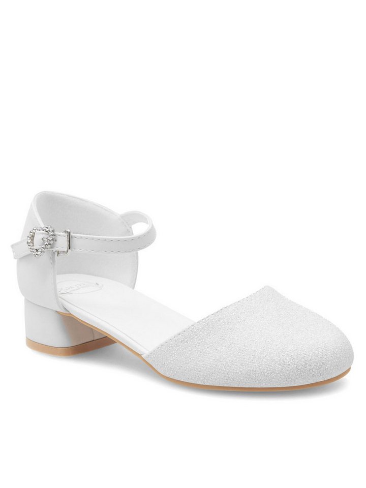 nelli blu Halbschuhe CM230522-6 WeiĂź Sneaker