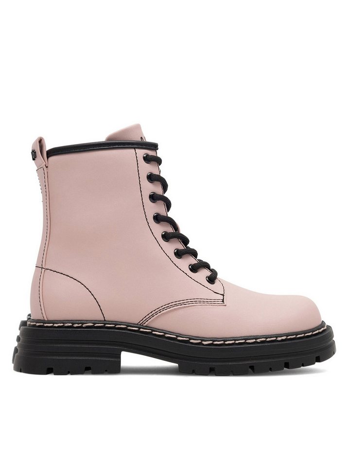 nelli blu Stiefeletten Mädchen CS6150-01 Rosa Stiefel