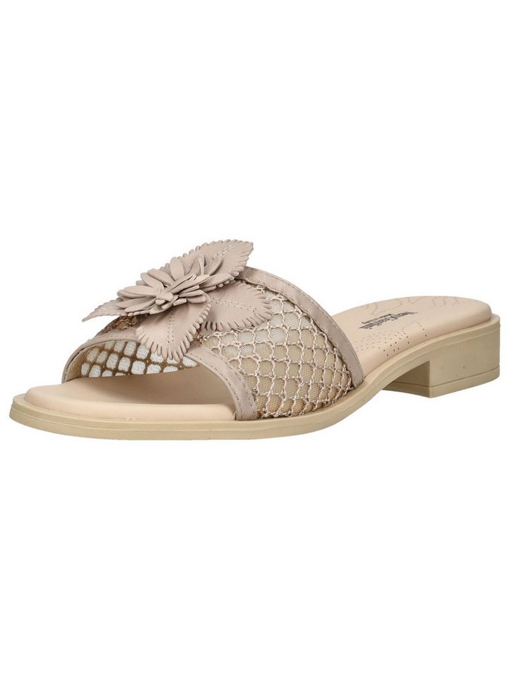 Nero Giardini Pantoletten Leder Pantolette (beige)