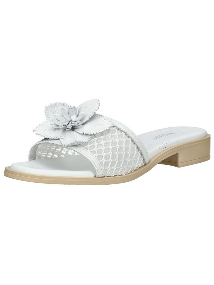 Nero Giardini Pantoletten Leder Pantolette (weiß)